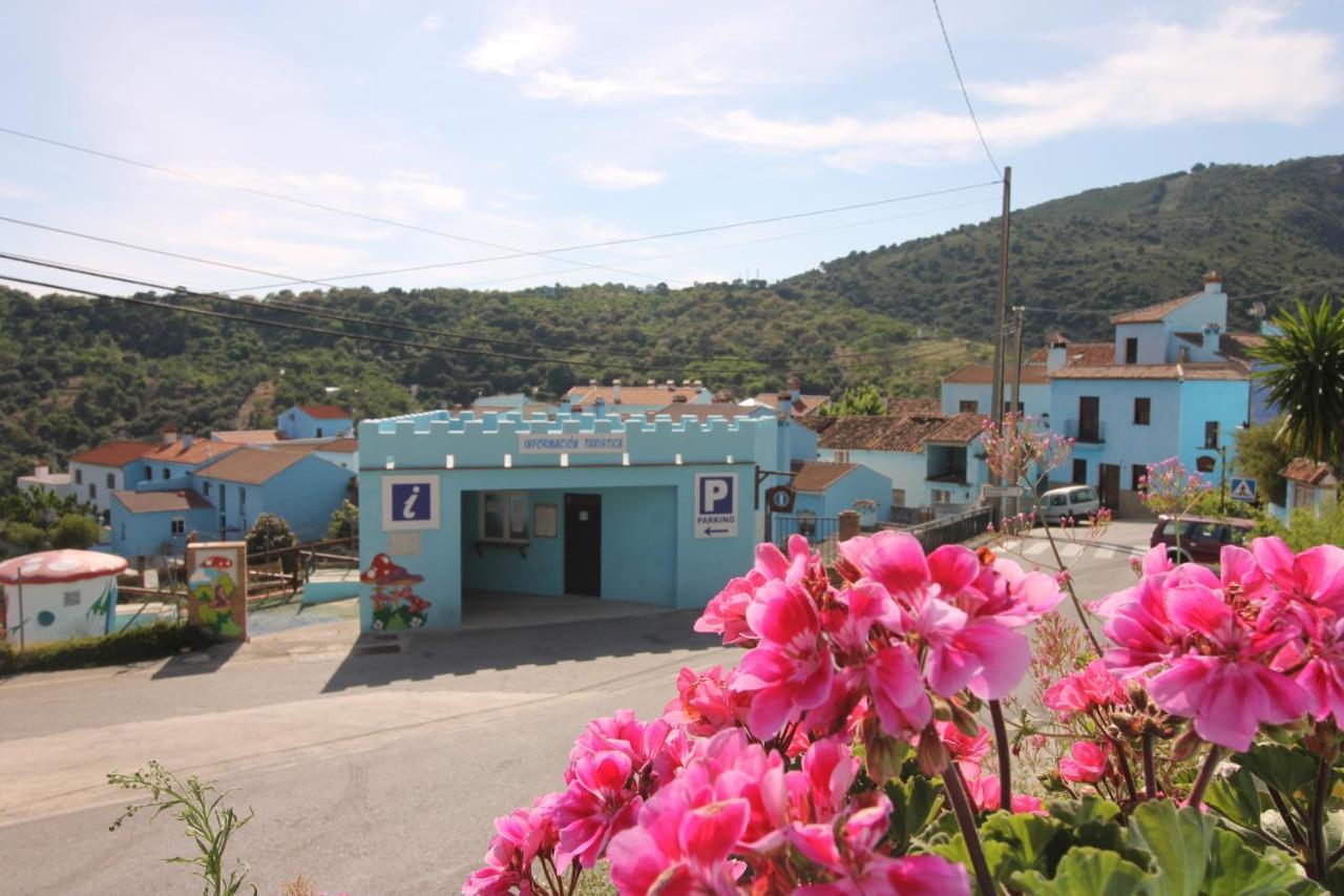 Casas Rurales Juzcar Centro Kültér fotó